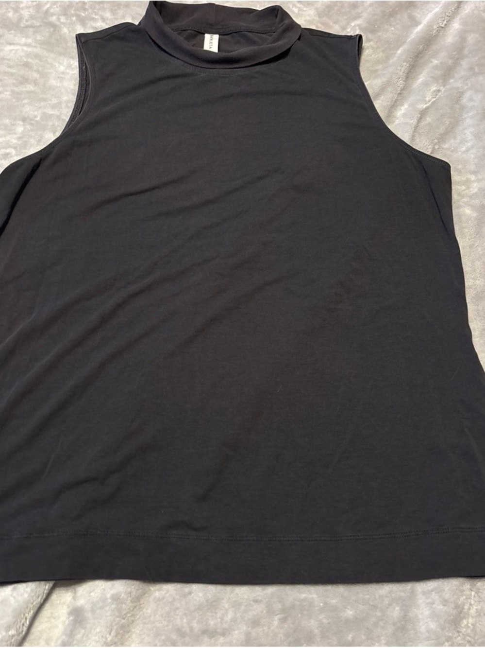 Athleta Women's Sleeveless Mock Neck Tank - Black